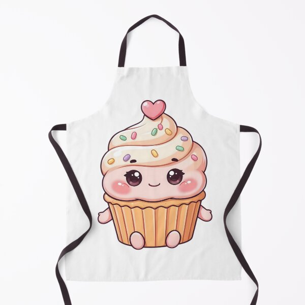 Item preview,  Cute Kawaii Pastel Cupcake Sweet Sticker designed and sold by ChibiPCStudio.