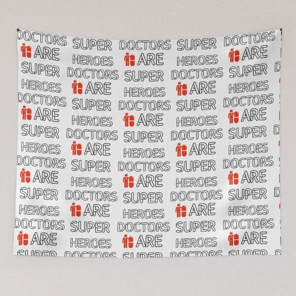 Item preview, Doctor Are Super Heroes designed and sold by boaz-lindquis.