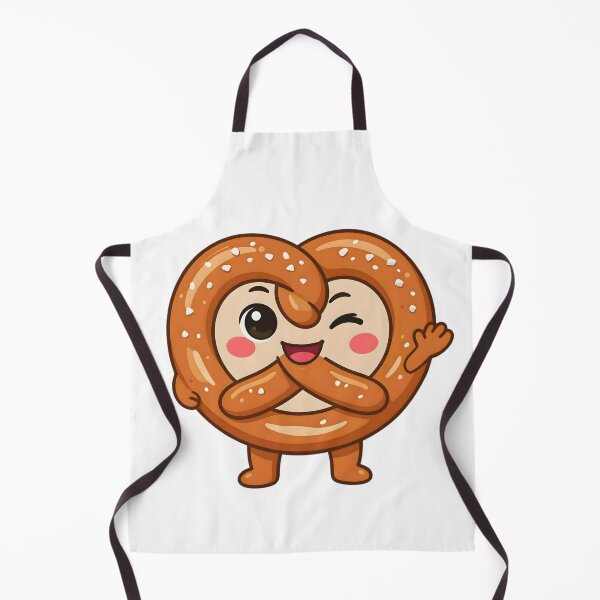 Item preview, Cute Kawaii Twisted Pretzel Bakery Sticker designed and sold by ChibiPCStudio.