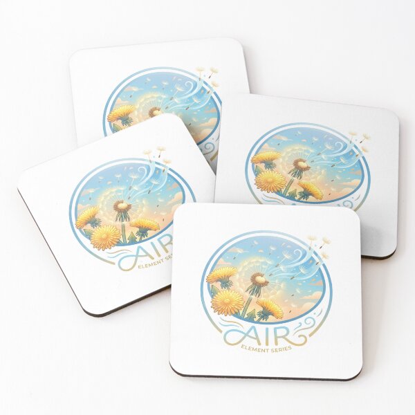 Item preview, Air Element Glowing Dandelion Vinyl Sticker designed and sold by KreatoLab.