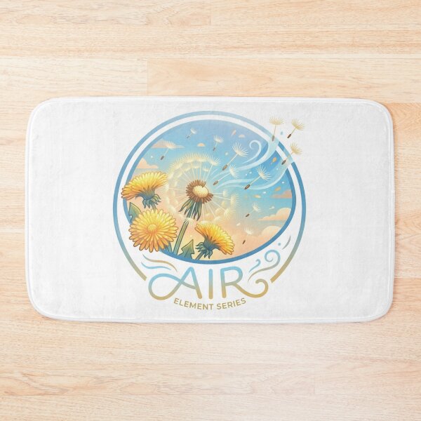 Item preview, Air Element Glowing Dandelion Vinyl Sticker designed and sold by KreatoLab.