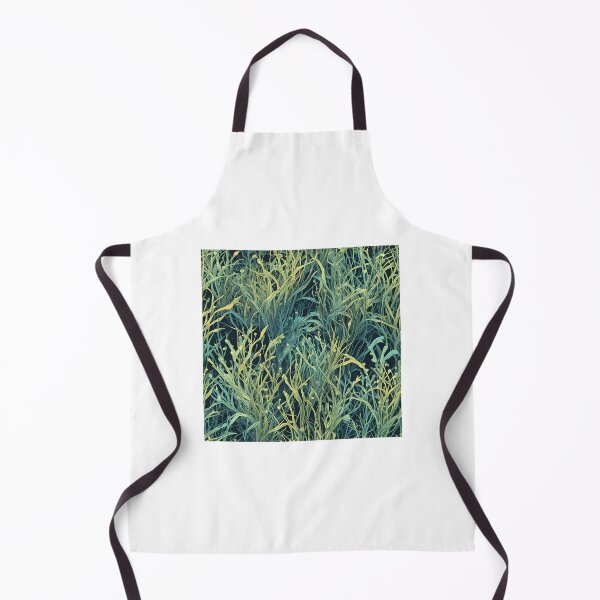 Item preview, Abstract Bioluminescent Seagrass Pattern designed and sold by Level3Visualsd.
