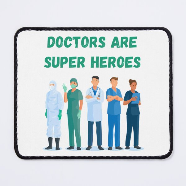 Item preview, Doctors Are Super Heroes designed and sold by boaz-lindquis.