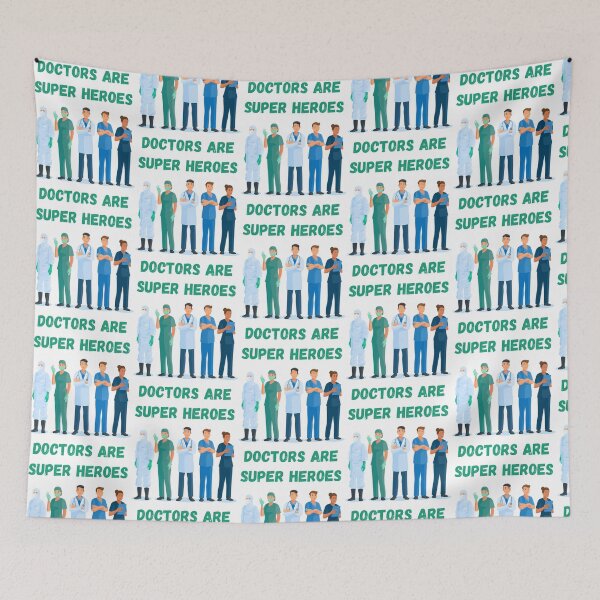 Item preview, Doctors Are Super Heroes designed and sold by boaz-lindquis.