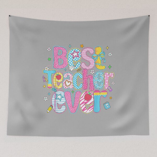 Item preview, Best Teacher Ever Teacher Appreciation Back to School Women_2 designed and sold by ArleneRowe.