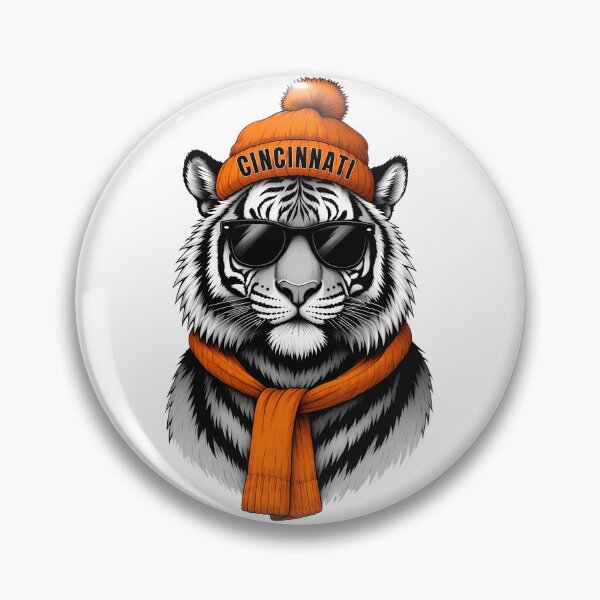 Item preview, Cincinnati Tiger Vintage Streetwear Animal Artwork designed and sold by JamesBeck53255.
