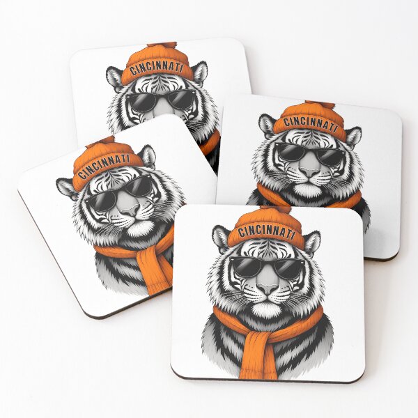 Item preview, Cincinnati Tiger Vintage Streetwear Animal Artwork designed and sold by JamesBeck53255.