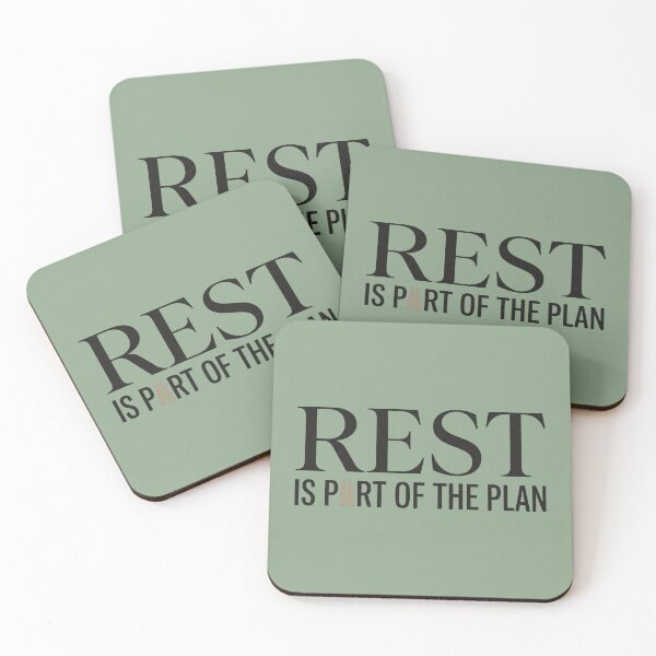Item preview, Rest Is Part of the Plan Self Care designed and sold by Amr Darwish Graphic designer.