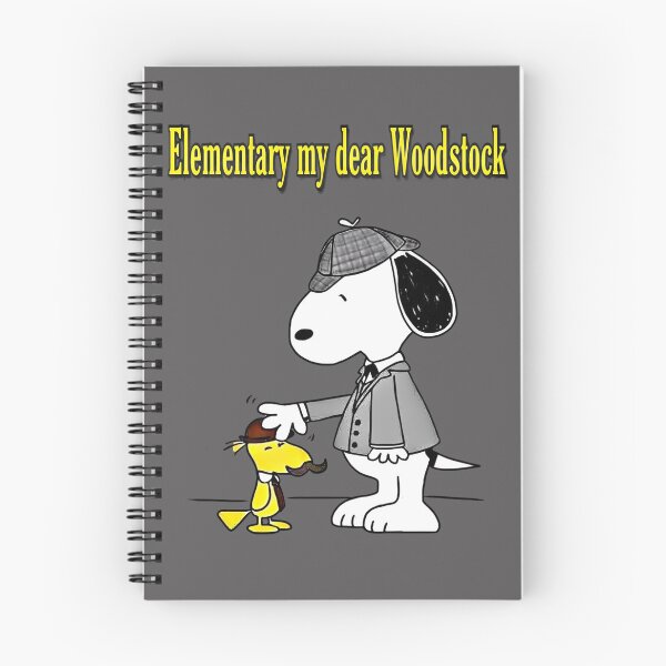 Item preview, Elementary My Dear Woodstock Detective Dog designed and sold by Bomebomst.