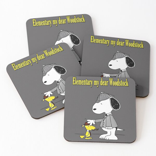 Item preview, Elementary My Dear Woodstock Detective Dog designed and sold by Bomebomst.