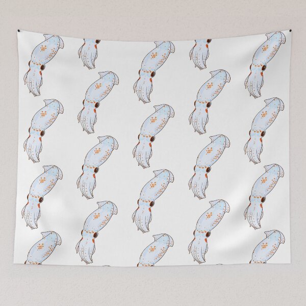 Item preview, Adorable Transparent Bioluminescent Squid designed and sold by Level3Visualsd.