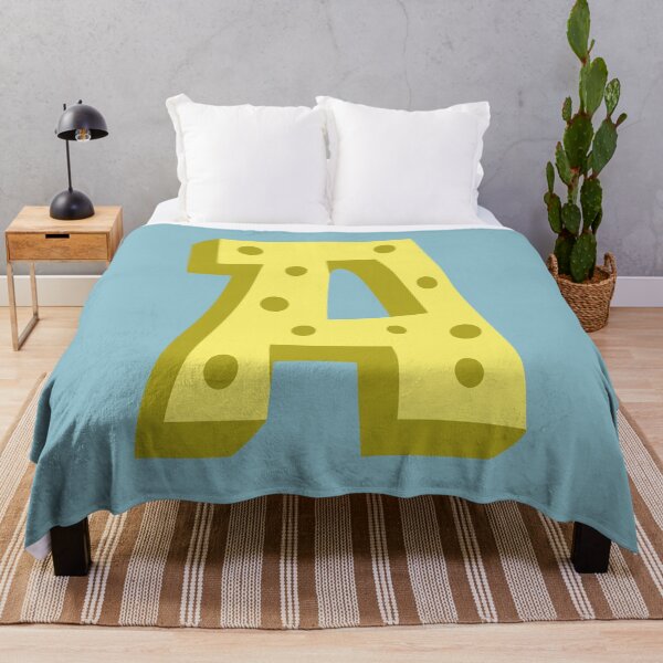 Item preview, Letter A Fun Alphabet Yellow Cartoon – Letter A for Kids designed and sold by charlypicazo.