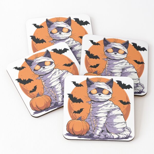 Item preview, Halloween Mummy Cat designed and sold by filou designs.