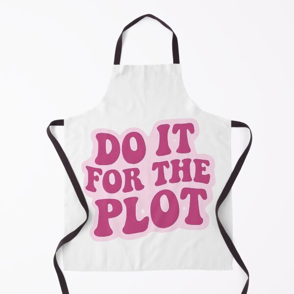 Item preview, Do It For The Plot Pink Bubble Text Meme designed and sold by Celestial Humans.