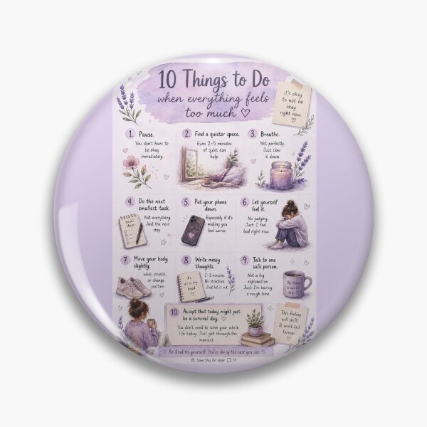 Item preview, The mental health and self care⁠ find your board has been waiting for designed and sold by     Sela Art .