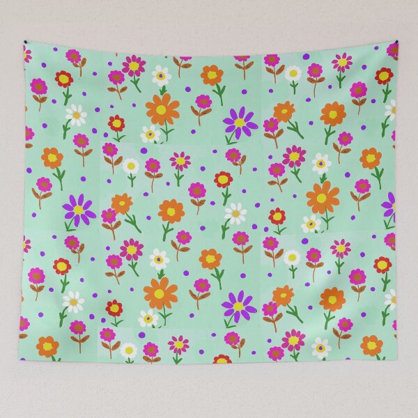 Item preview, Colorful Floral Pattern designed and sold by Elaine M Hayward .