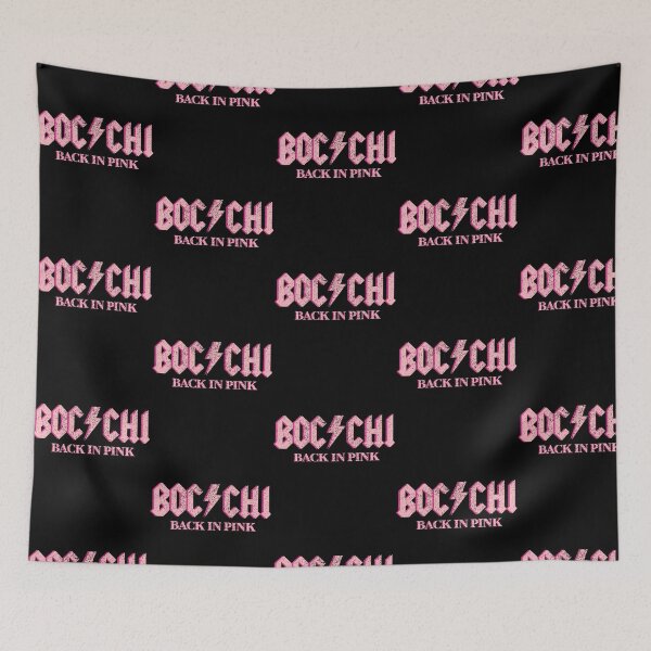 Item preview, Bocchi The Rock Back In Pink (Grunge Style) designed and sold by ThePeaceForge.