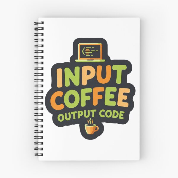 Item preview, Input Coffee Output Code Funny Programmer Developer designed and sold by C-Plus-Home.