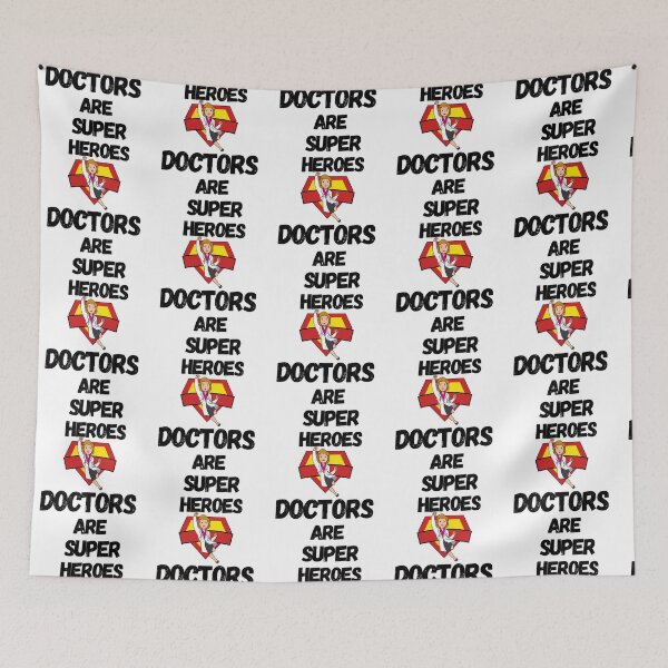Item preview, Doctors Are Super Heroes designed and sold by boaz-lindquis.