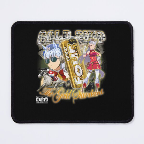 Item preview, Golden Anime Character Racing Horse Design With Metallic Can designed and sold by khaledkamal.