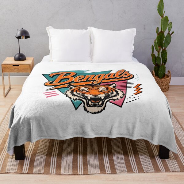 Item preview, Fierce Bengal Tiger Retro Sports Mascot Design designed and sold by NicoleBai12317.