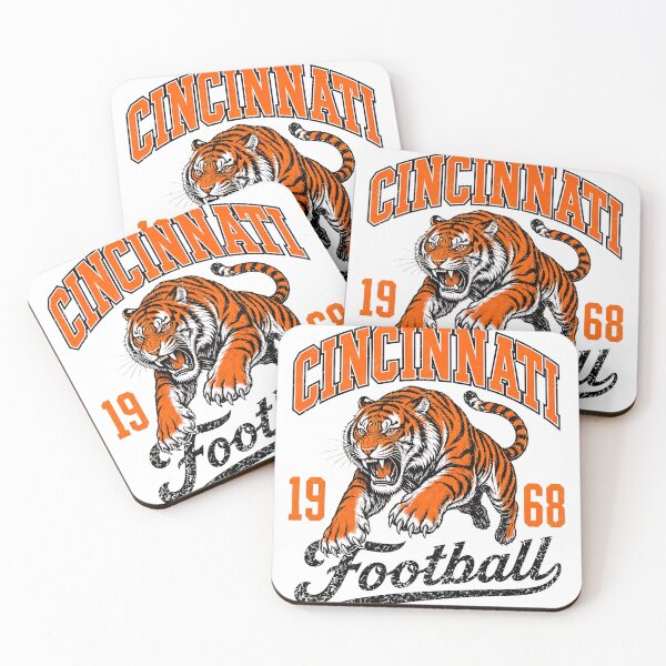 Item preview, Cincinnati Tiger Football Vintage Athletic Graphic Design designed and sold by DonaldCur41428.