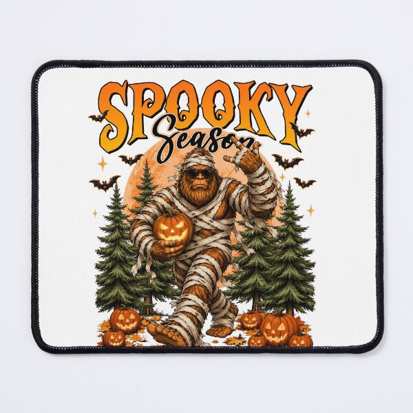 Item preview, Spooky Season Mummy Bigfoot Halloween Pumpkin designed and sold by varin-studio.