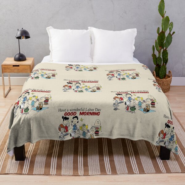 Item preview, Peanuts Gang Good Morning Labor Day Picnic designed and sold by Bomebomst.