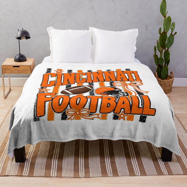 Item preview, Cincinnati Football Vintage Bow Sports Artwork designed and sold by Cassandra56957.