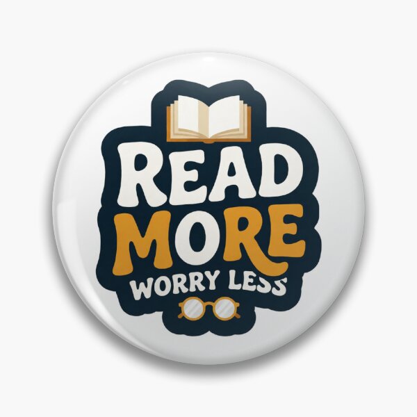 Item preview, Read More Worry Less for Book Lover designed and sold by C-Plus-Home.
