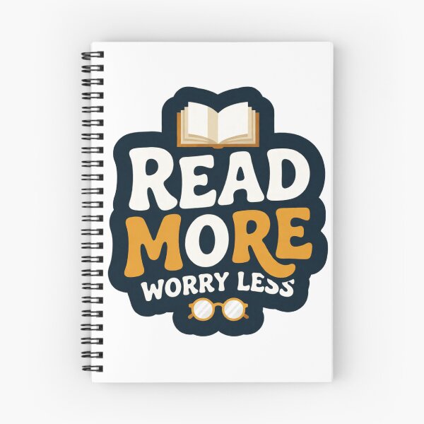 Item preview, Read More Worry Less for Book Lover designed and sold by C-Plus-Home.