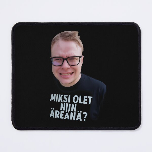 Item preview, Close-Up Portrait Of A Young Man Wearing Glasses And Black designed and sold by khaledkamal.