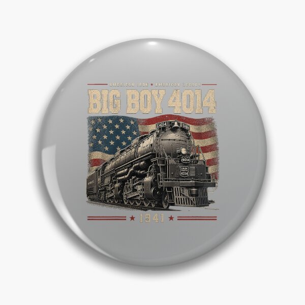 Item preview, Big Boy 4014 Steam Train Vintage Locomotive Engine designed and sold by ArleneRowe.