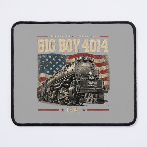Item preview, Big Boy 4014 Steam Train Vintage Locomotive Engine designed and sold by ArleneRowe.