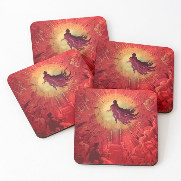 Item preview, Crimson Ascension – Dark Retro Sci-Fi Fantasy designed and sold by Aron-Sexton.