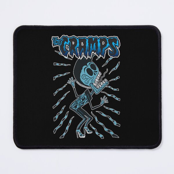 Item preview, Blue Gothic Skeleton Illustration With Radiant Sound Waves designed and sold by khaledkamal.