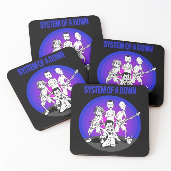 Item preview, Animated Rock Band Members Performing On Blue Purple Circle designed and sold by khaledkamal.