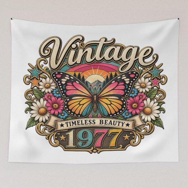 Item preview, 1977 Vintage Butterfly – Timeless Beauty designed and sold by TroviTutto.