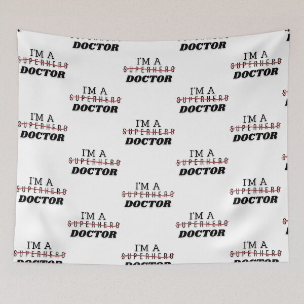 Item preview, Doctors Are Super Heroes designed and sold by boaz-lindquis.