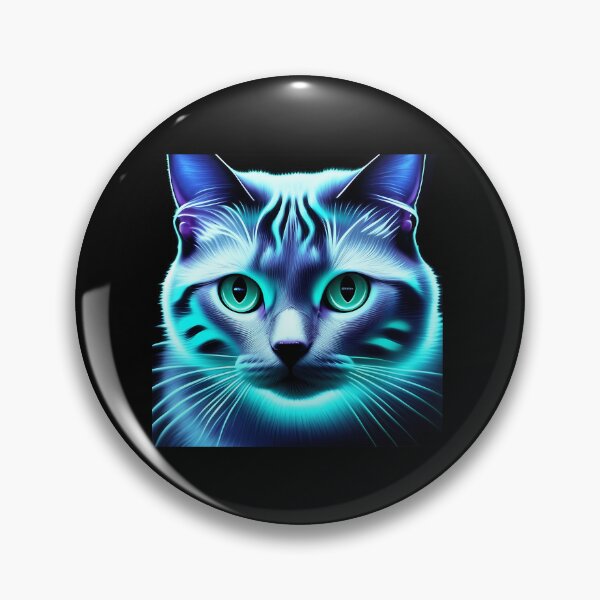 Item preview, Bioluminescent Cat designed and sold by Level3Visualsd.