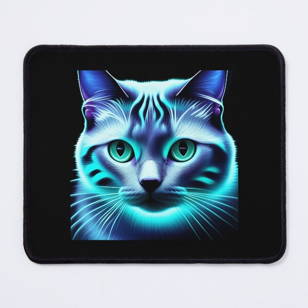 Item preview, Bioluminescent Cat designed and sold by Level3Visualsd.