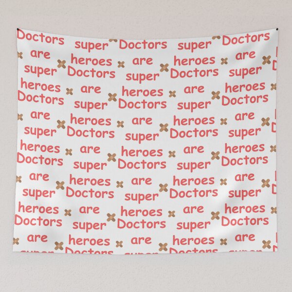 Item preview, Doctors Are Super Heroes designed and sold by boaz-lindquis.