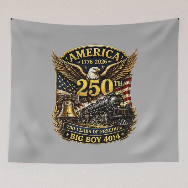 Item preview, Big Boy 4014 Train USA 250th Anniversary Patriotic American designed and sold by ArleneRowe.
