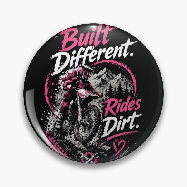 Item preview, Built different. Rides Dirt designed and sold by HerRide.