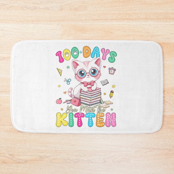 Item preview, 100 Days of School Kitten Cat Celebration designed and sold by varin-studio.