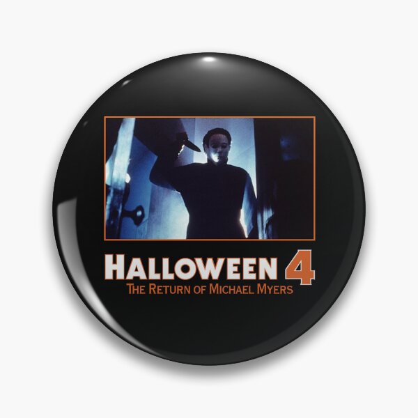Item preview, The Shape in Blue (With Halloween 4 Logo) designed and sold by Atomic Mouth Designs.
