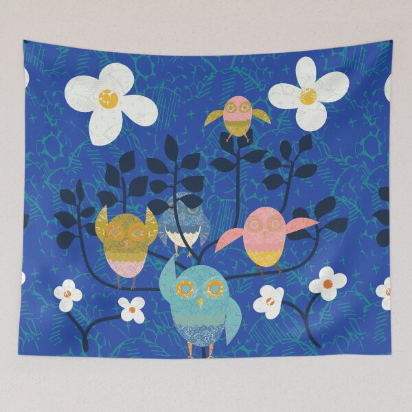 Item preview, Funky Owl Whimsy. designed and sold by SalsySafrano.