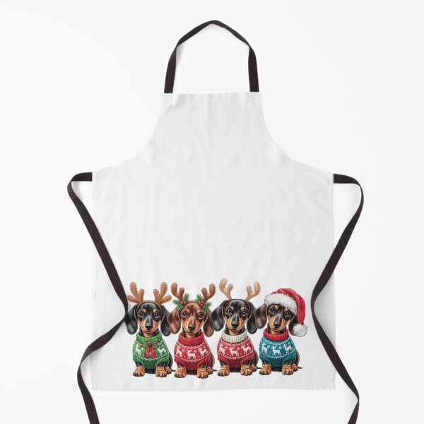 Item preview, Dachshunds in Holiday Sweaters designed and sold by jkrphoto.