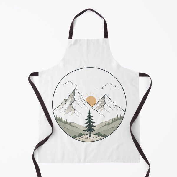 Item preview, Tiny Mountain Escape – Minimalist Mountain Adventure designed and sold by MySthore.