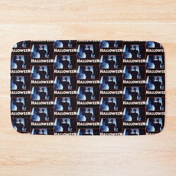 Item preview, The Shape in Blue (With Halloween Franchise Logo) designed and sold by Atomic Mouth Designs.